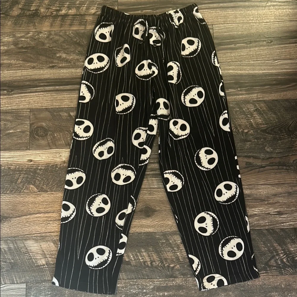 Disney Tim Burton Nightmare Before Christmas Pajama Pants Size Large